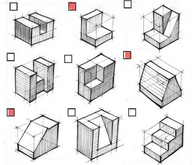 <p>Orthographic projection</p>