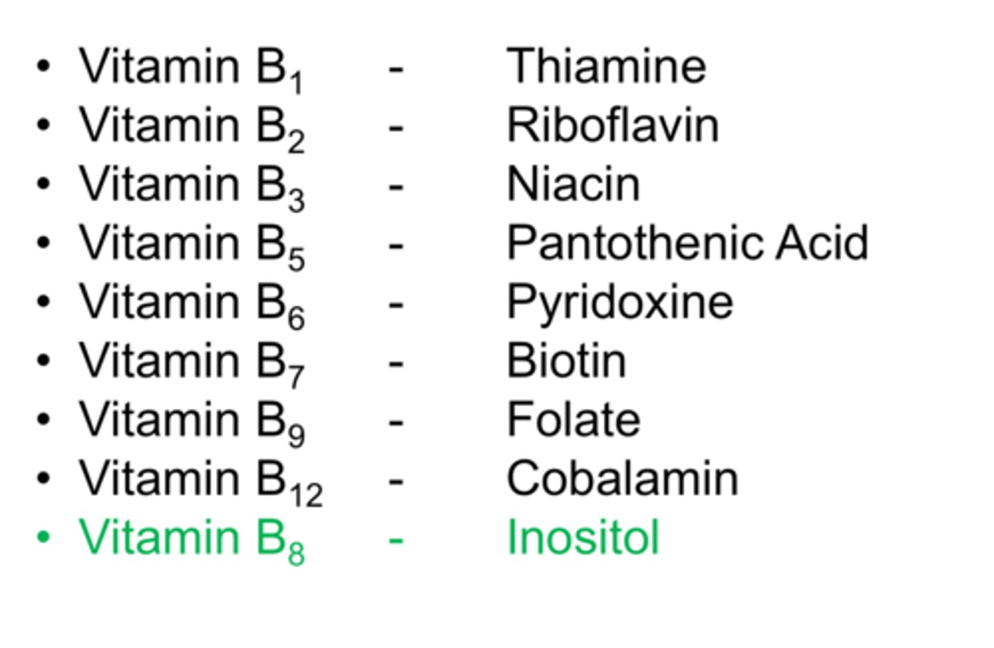 <p>coenzymes in energy metabolism</p>