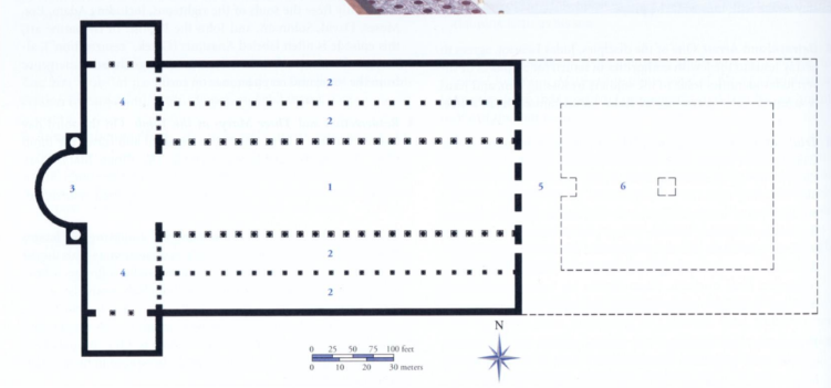 <p>what is the floor plan of St. Peter’s Basilica called?</p>