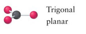 <p>Trigonal planar</p>