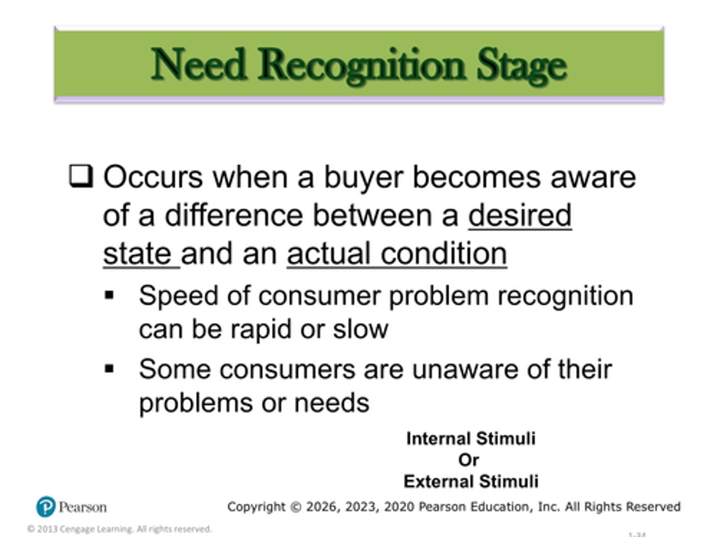 <p>Can be triggered through internal and external stimuli</p>