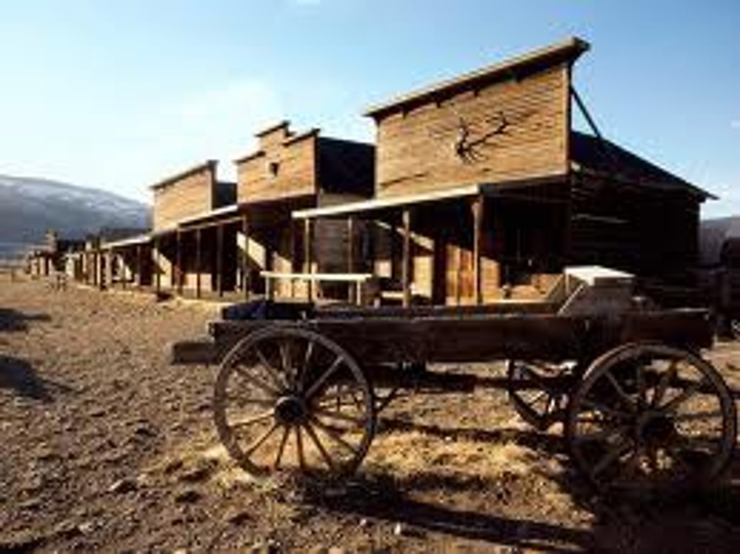<p>empty, deserted towns left after gold miners had moved on</p>