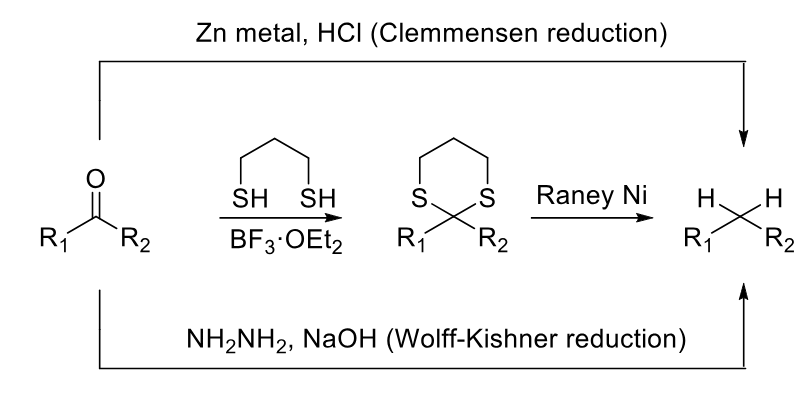 <p>3 possible routes </p><p>Crucially the top/bottom reactions use acid/base respecitvely, giving some options depending on reagent stability. The last reaction proceeds under neither.</p><p></p>