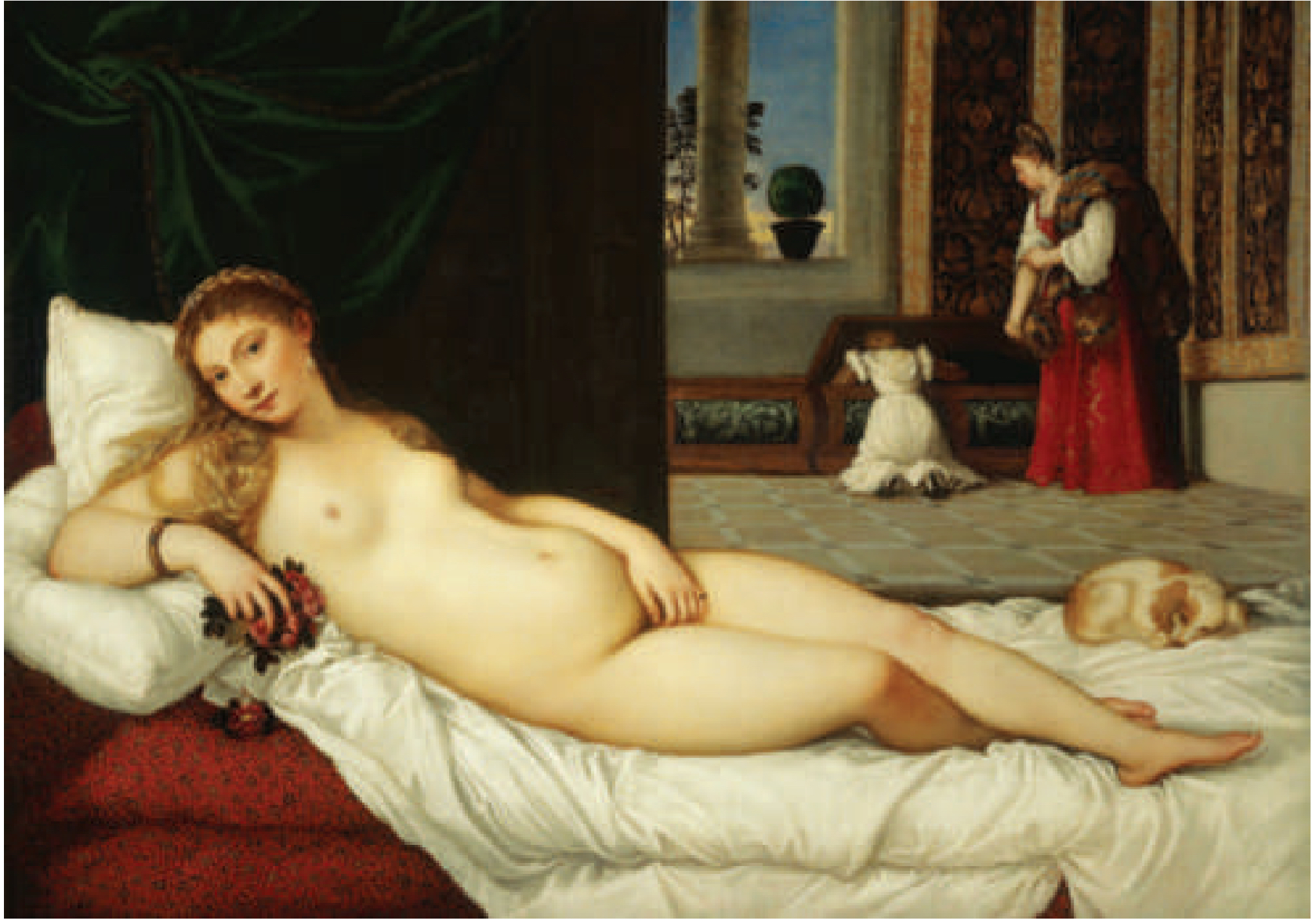 <p>Titian. c. 1538 C.E. Oil on canvas.</p>