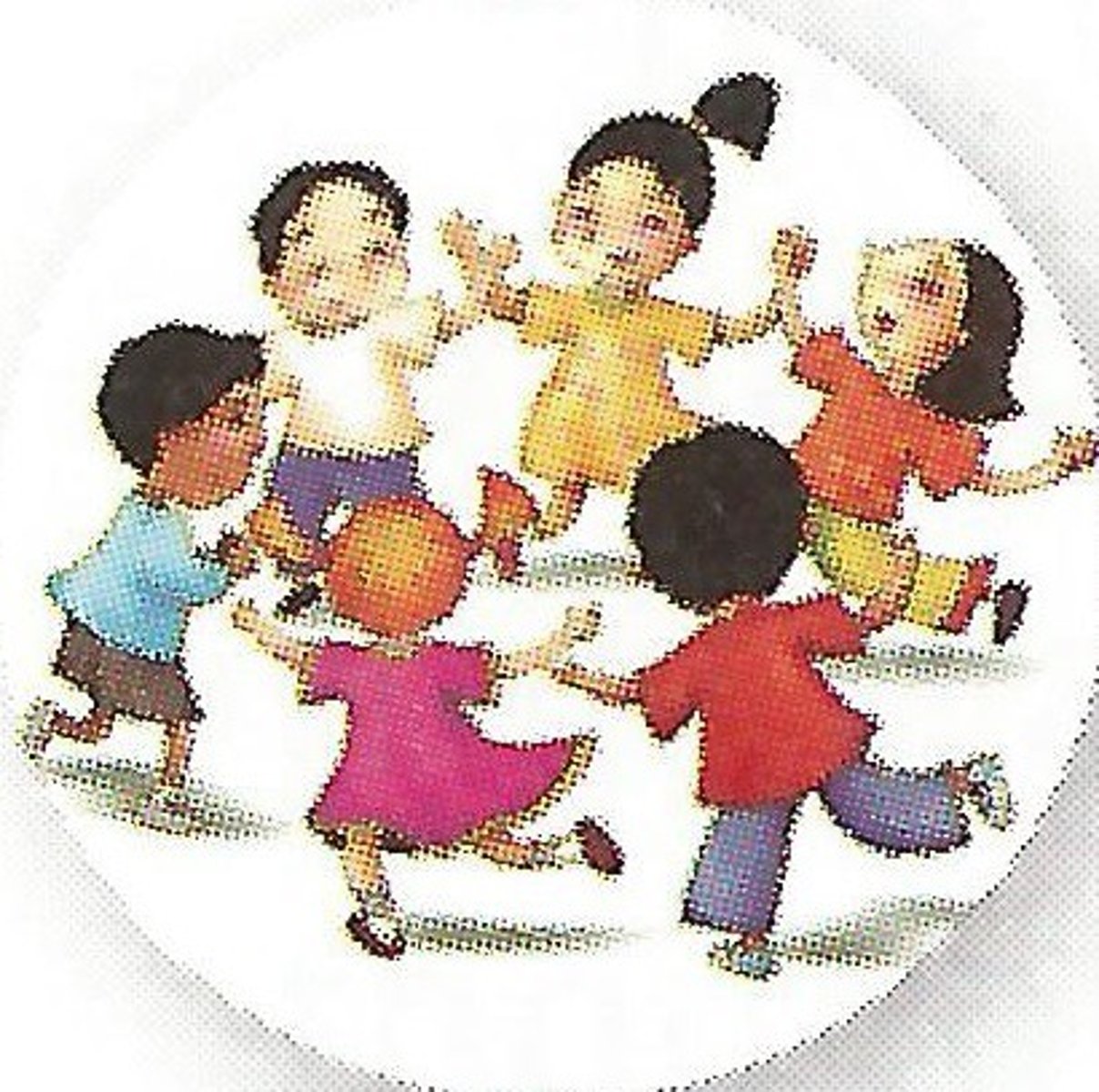 <p>people work together, but with little planning </p>