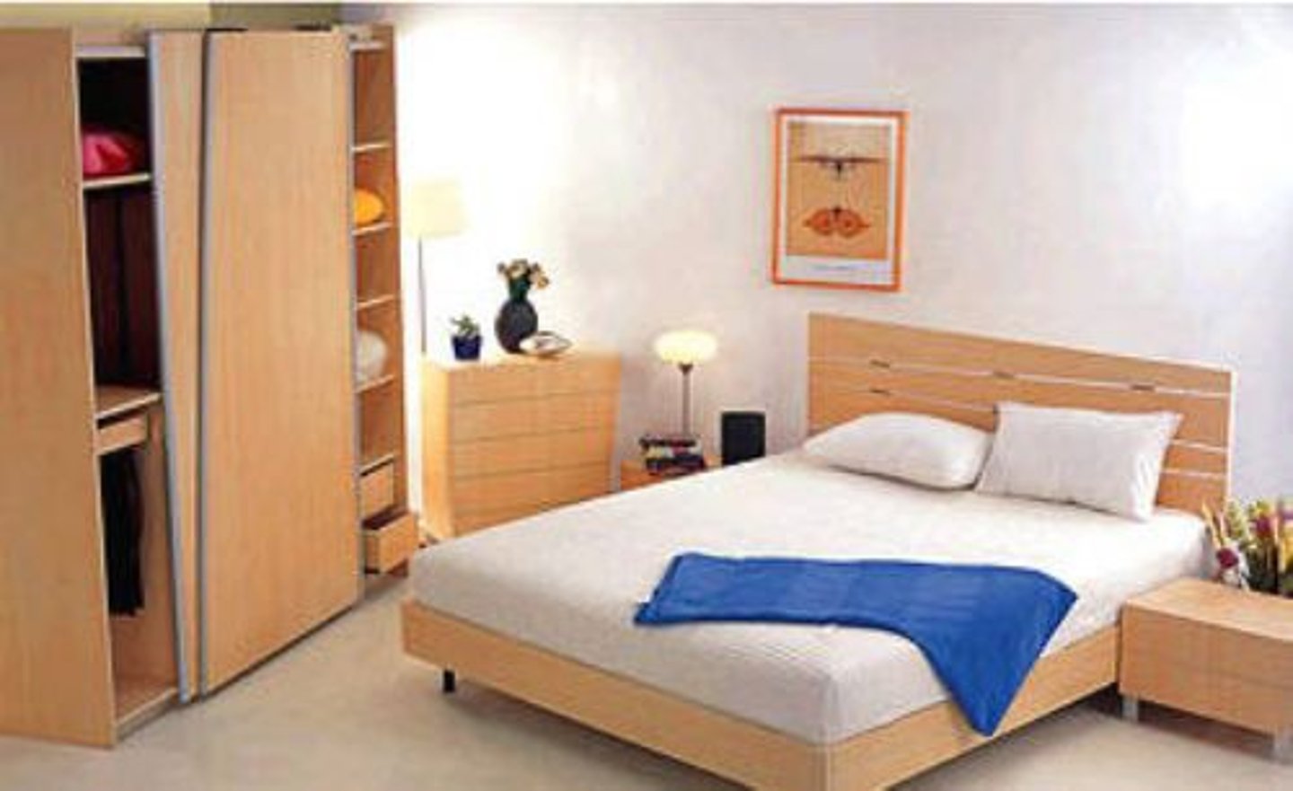 <p>a bedroom</p>