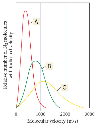<p>Which letter has the highest temp.?</p>