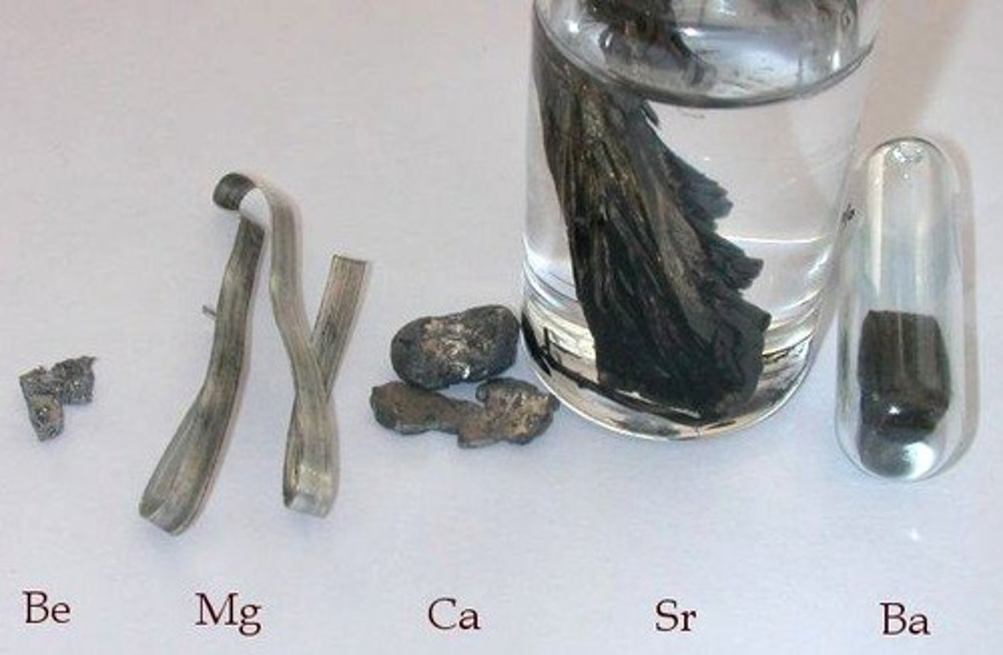 <p>Alkaline earth metals are found in Group 2 of the periodic table and have 2 electrons in their outer shell.</p>