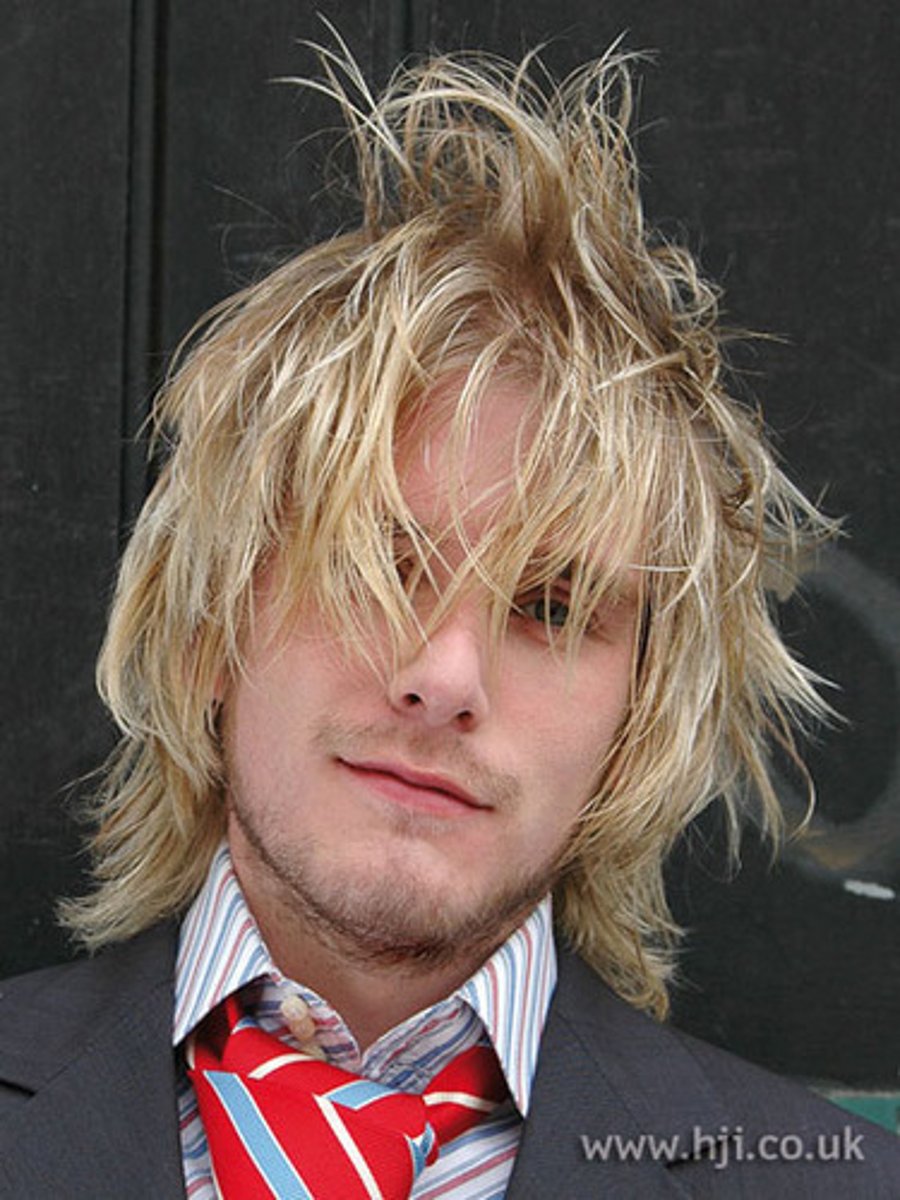 <p>(adj.)(referring to a person's clothes, hair, or appearance) rumpled, untidy; existing in a sense of disorder</p>