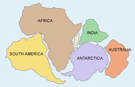 <p>Theory that states that Earth continents are moving away and towards one another.</p>