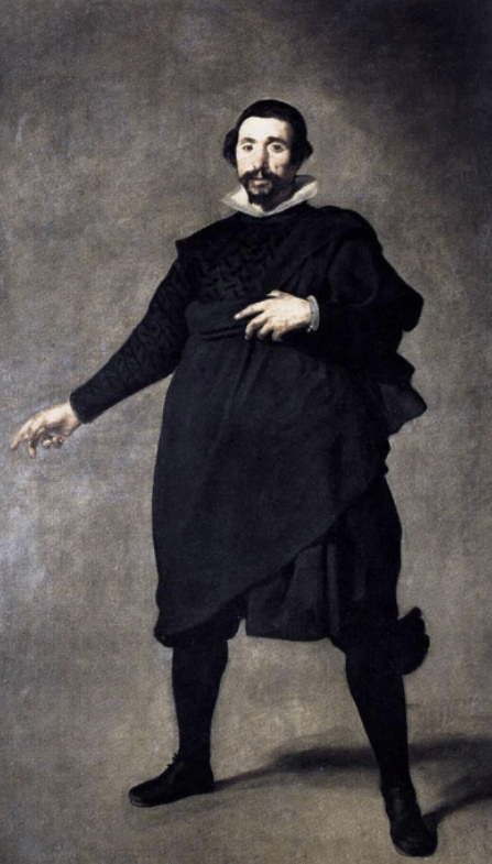 <p>Velázquez, The Buffoon Pablo of Valladolid, 1636-37</p>