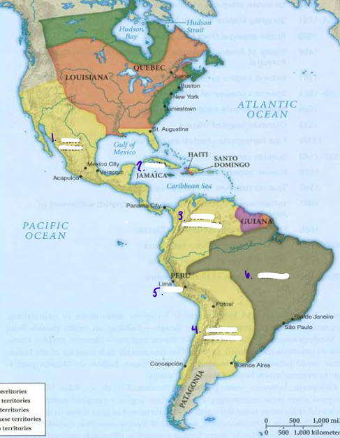 <p>what is 7. on the map</p>