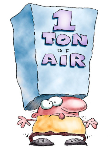 A mass of sinking cool air that usually bring fair weather and lack of rain typical of Polar regions. 