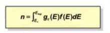 <p>depends on the area under the (E - Ec) vs gc(e) curve</p>