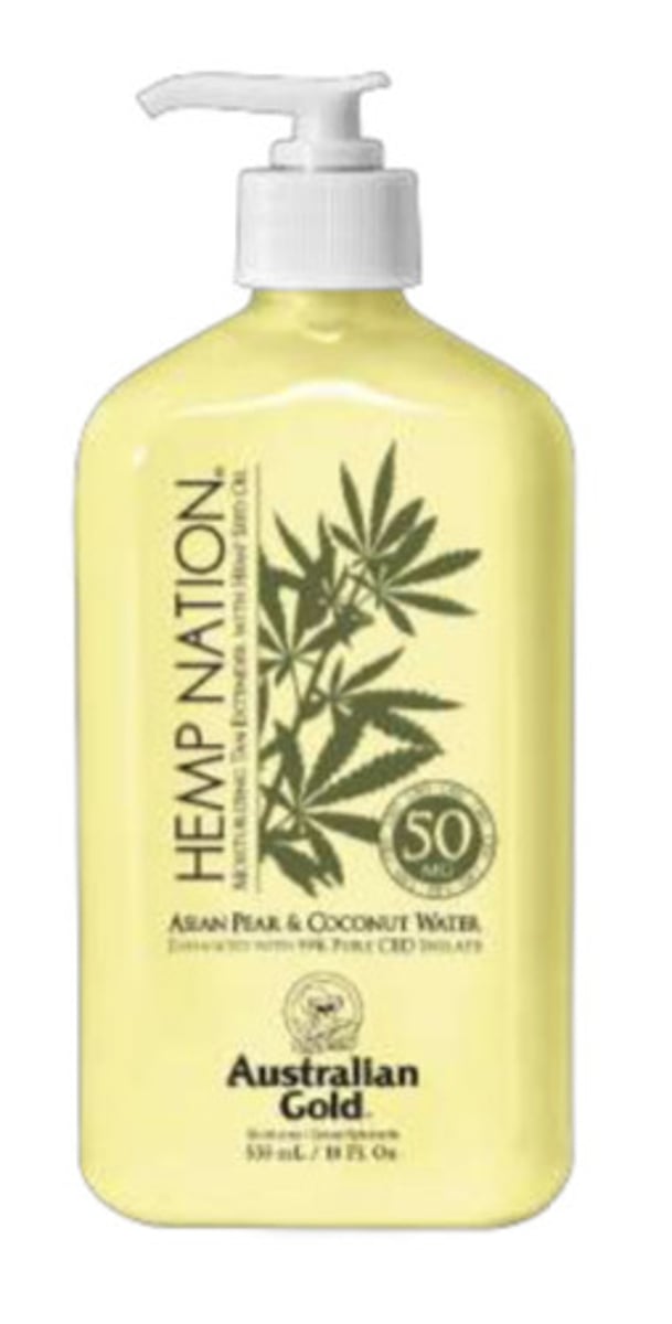 <p>- $30</p><p>- 18 oz. bottle</p><p>- Asian Pear &amp; Coconut Water: Blended together to soften, revitalize and restore moisture to the skin for longer-lasting hydration</p><p>- CBD Isolate: Contains 50mg CBD Isolate. (THC Drug Free)</p><p>- Hydrating Complex: Blend of Pure Hemp Seed Oil and other skin moisturizing ingredients that absorb quickly to hydrate and leave the skin soft to the touch.</p><p>- HydraRichTM Blend Age Defying Blend: Ultimate moisturizing blend that works to hydrate and lock in moisture to the skin.</p><p>- A super charged fusion of Vitamins E and B5 offer natural protection against the signs of aging.</p>