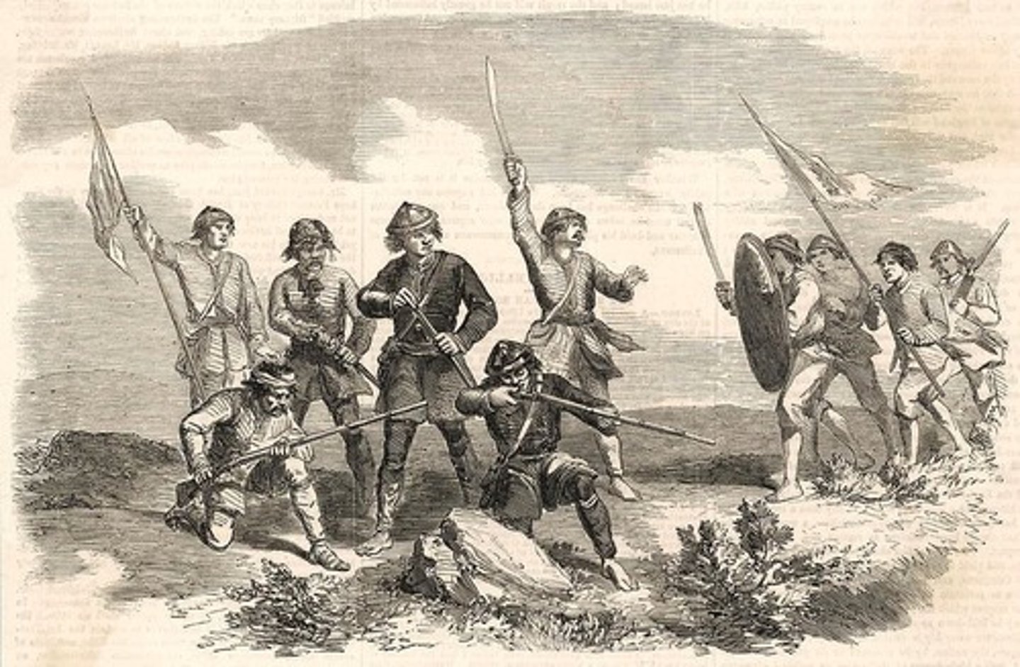 <p>1857 uprising against British East India Company.</p>