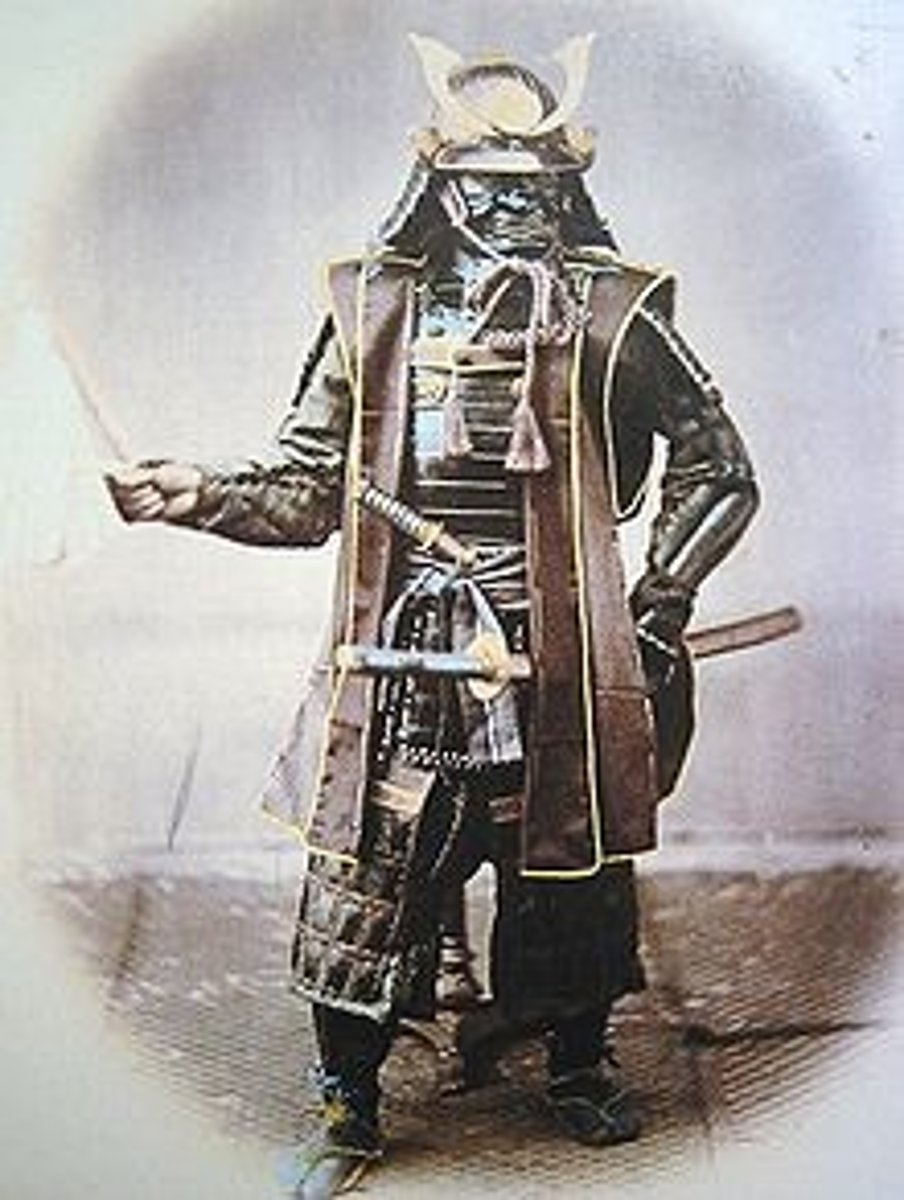 <p>A trained professional warrior in feudal Japan. The word samurai comes from the Japanese verb saburai, which means to serve someone</p>