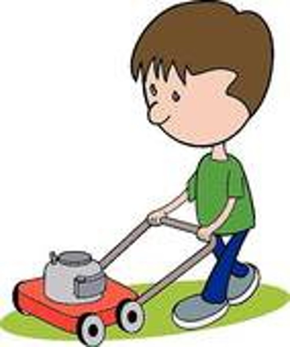 <p>to mow</p>