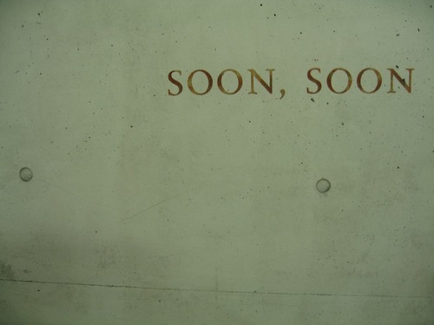 <p>See you soon</p>