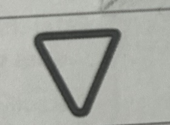 <p>Triangle (Inverted)</p>