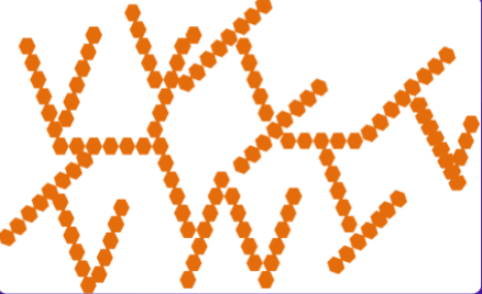 <p>Which type of polysaccharide is represented by a branched structure (image)?</p>