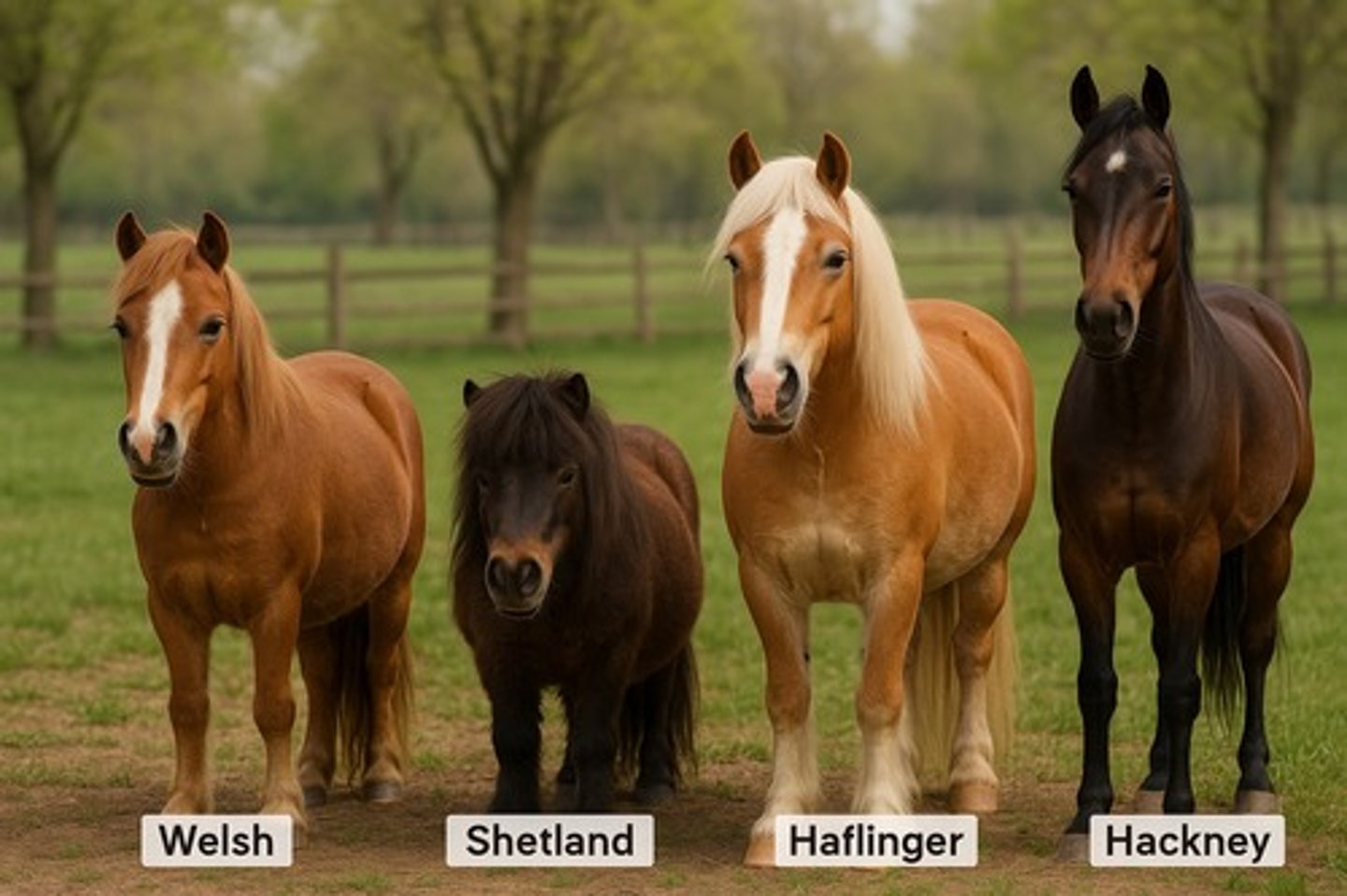 <p>- Less than 14.2 hands in height</p><p>- Less than 800lbs in weight</p>