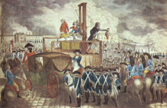 Ten-month period of brutal repression when some 40,000 individuals were executed as enemies of the French Revolution.