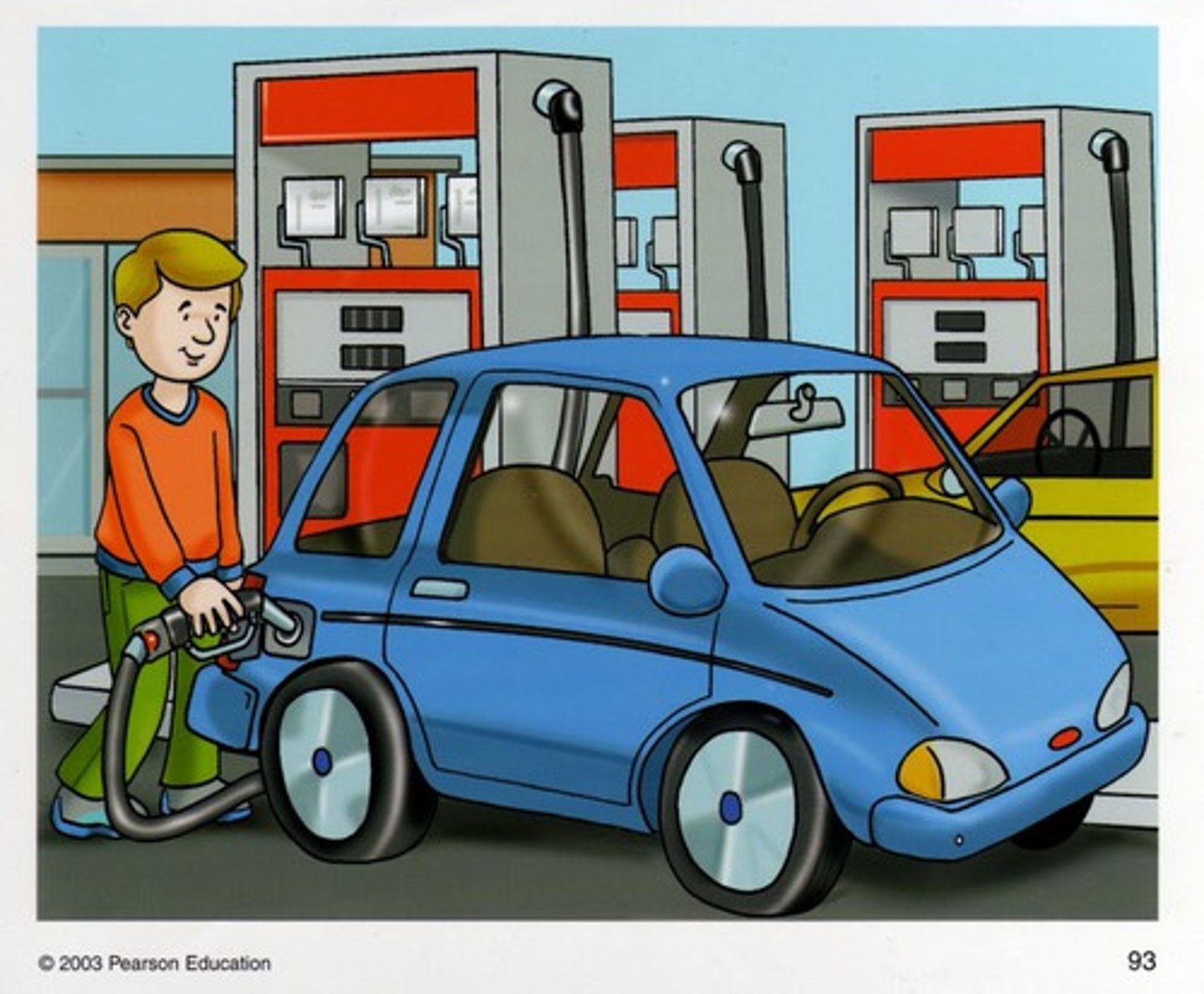 <p>gas station</p>