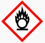 <p>oxidizing hazards</p>