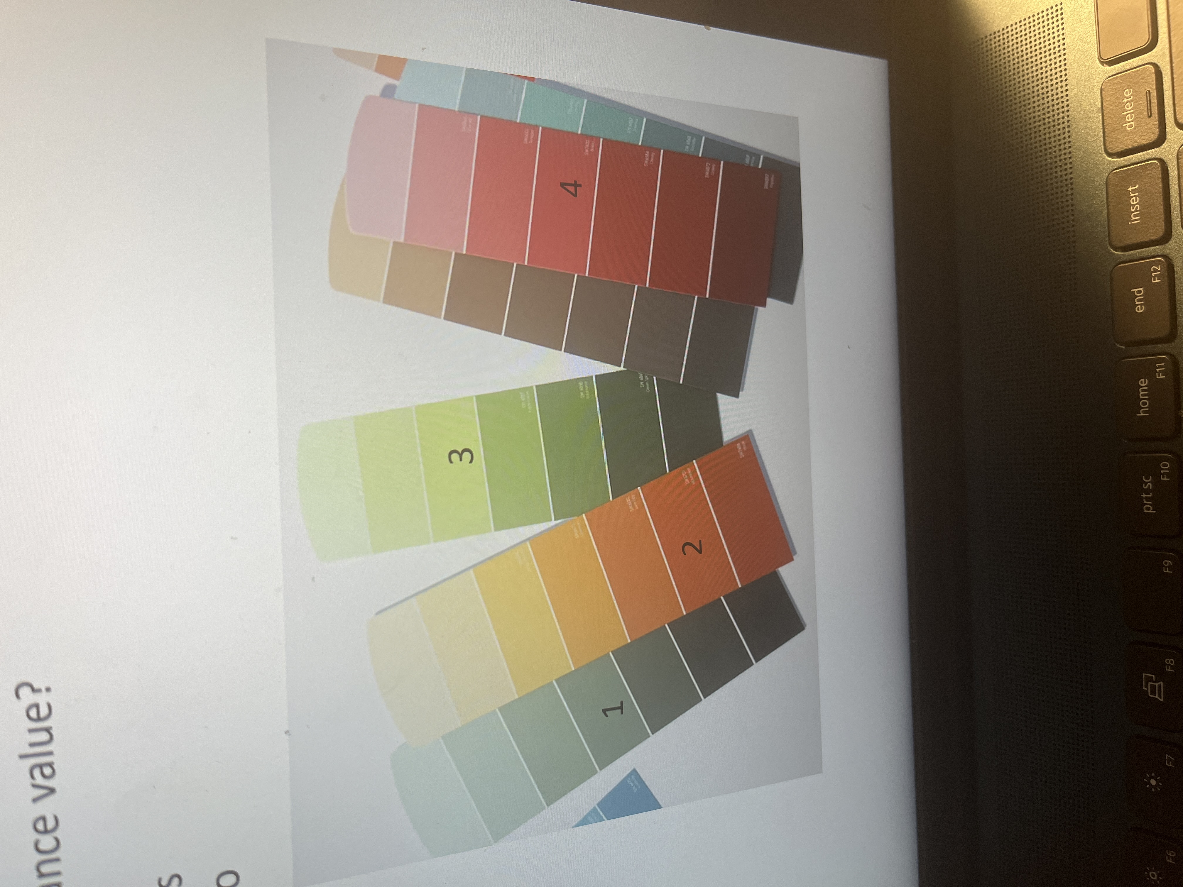 <p>Do these have similar color intensity, similar light reflection value</p>