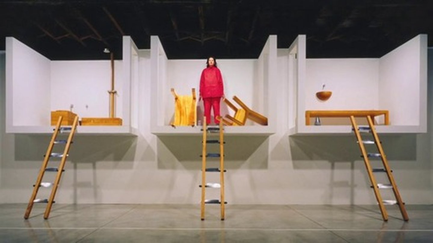 <p>marina abramovic, daily actions over time</p>