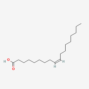 <p>oleic acid 18C, double bond on carbon 9</p>