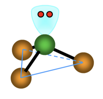 <p>total: 4</p><p>bonding: 3</p><p>lone: 1</p>