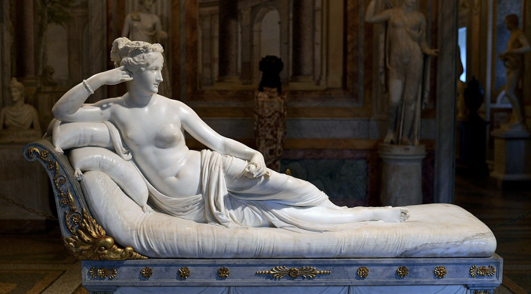 <p>Pauline Borghese as Venus Victorious (sculptor)</p>