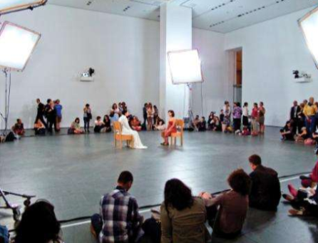 <p>Marina Abramovic; March 14 - May 30, 2010</p>