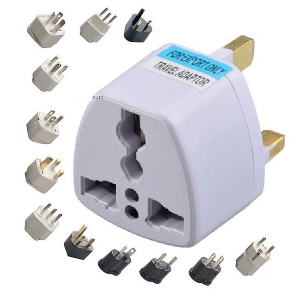 <p>多功能插头；全球通用旅行插头</p>