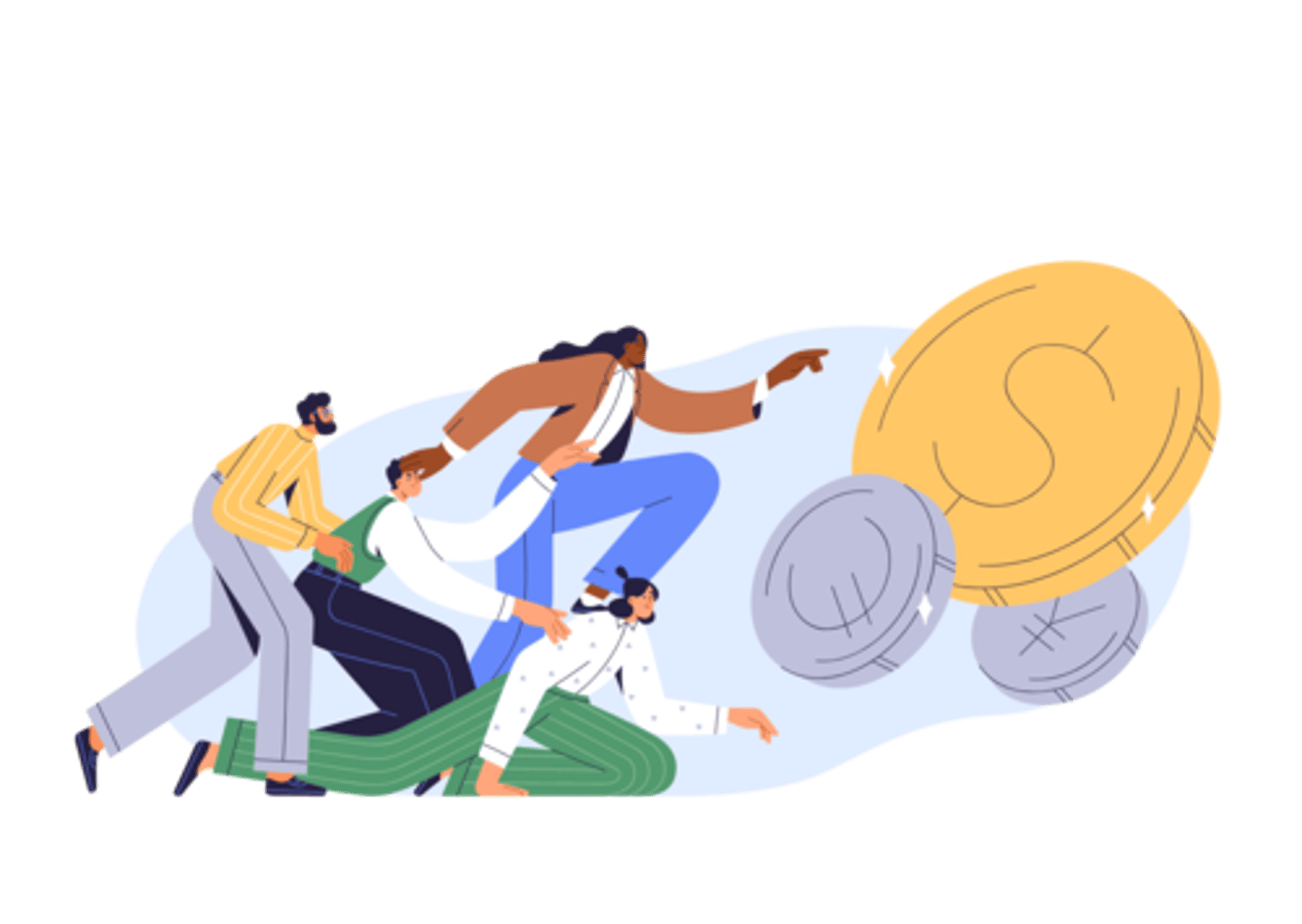 <p>someone who is stingy or unwilling to spend money</p>