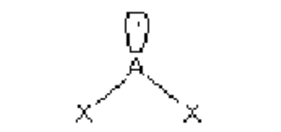 <p>bent, 120<sup>o</sup></p>