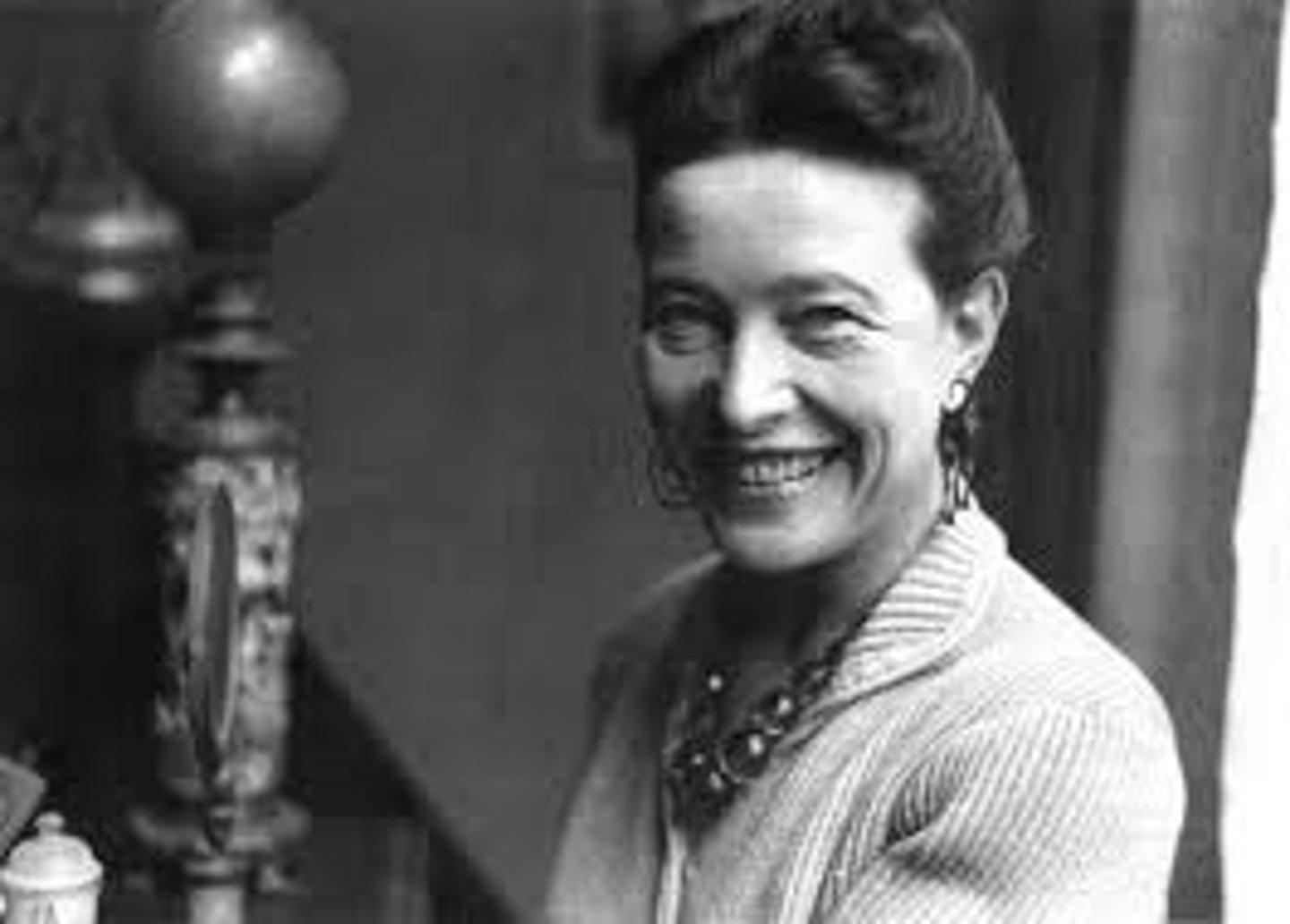 <p>French feminist and existentialist and novelist (1908-1986) Author of Second Sex</p>