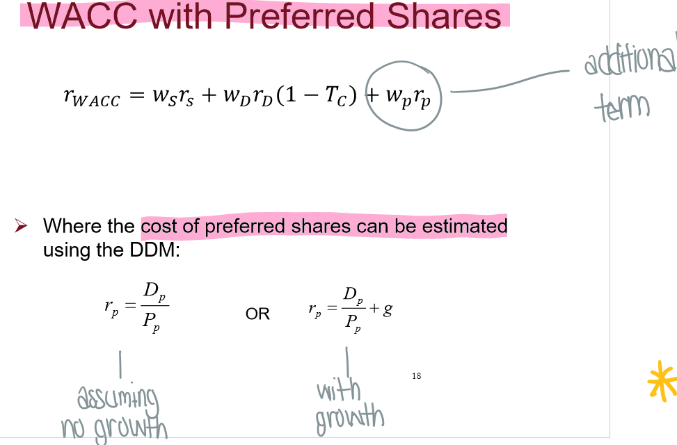 <p>wp = weight of preferred shares</p><p>rp = cost of preferred share</p>