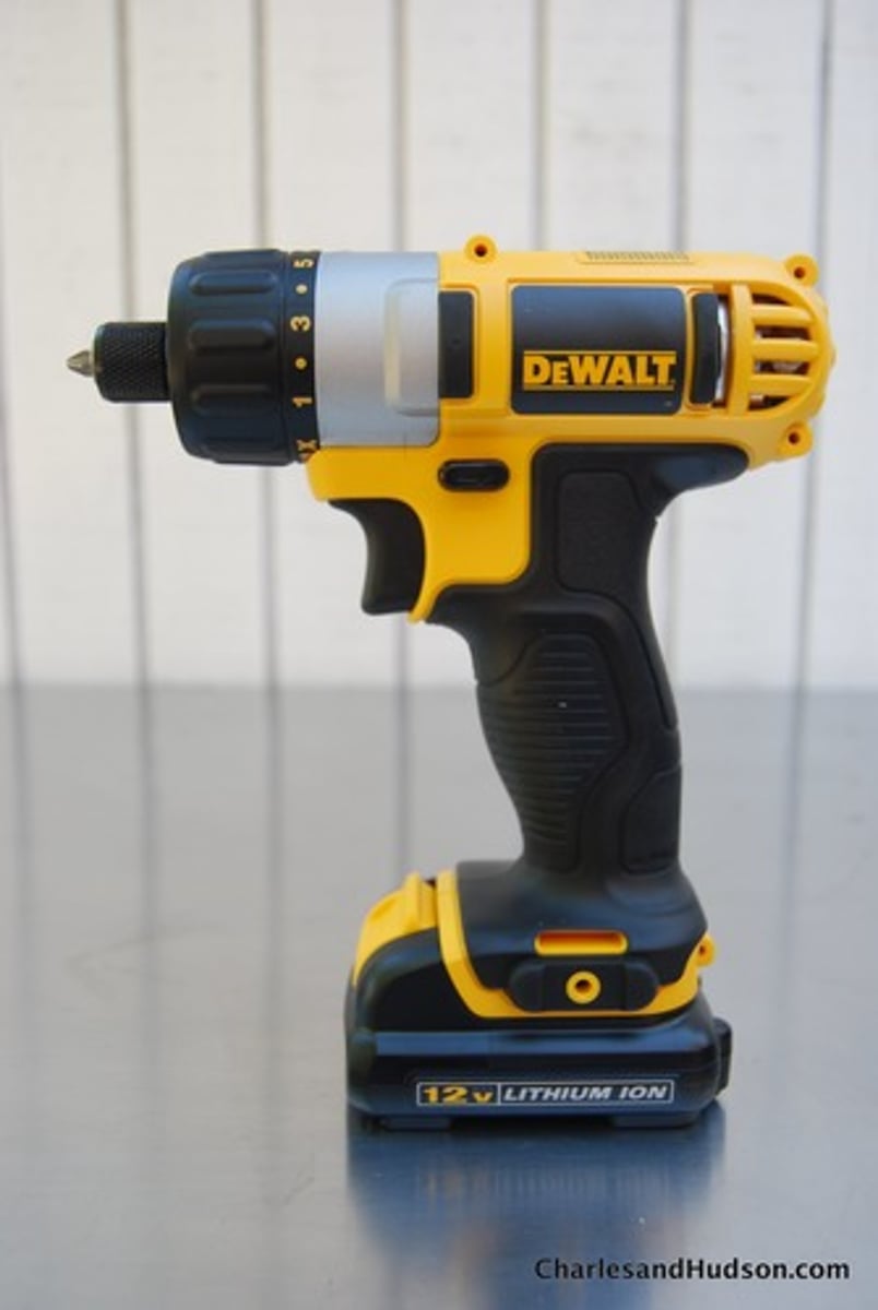 <p>has a little hammer</p>