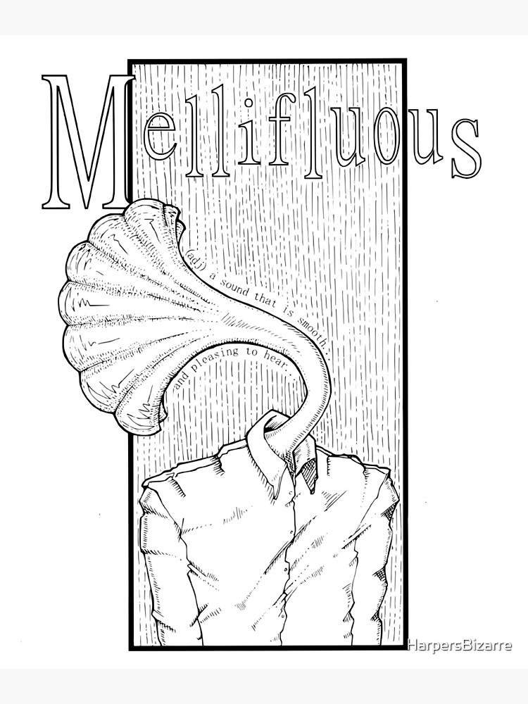 <p><strong>Mellifluous</strong>(adj)</p>