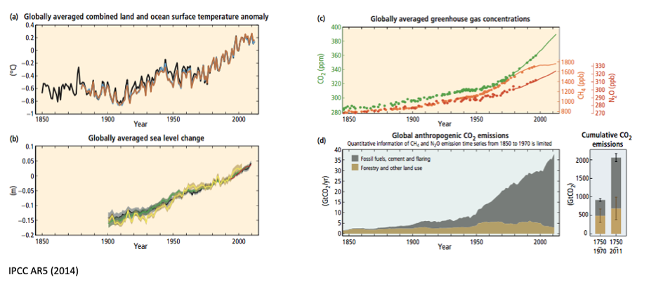 <p>Anthropogenic composition, temperature, sea level rise</p><p>By 2100, global average temperatures will probably be 5 to 12 standard deviations above the Holocene temperature mean…</p><p class="MsoListParagraphCxSpLast">Are we entering the Anthropocene</p>