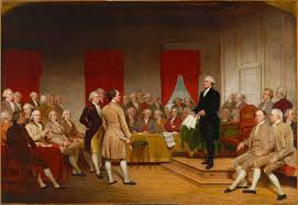 <p>Another name for the Philadelphia Convention given by modern-day historians. It was the gathering of delegates in 1787 to draft the Constitution of the United States. </p>