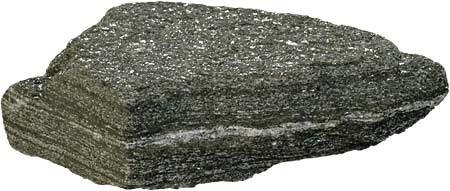 <p>Metamorphic, Visible layers not crystals</p>