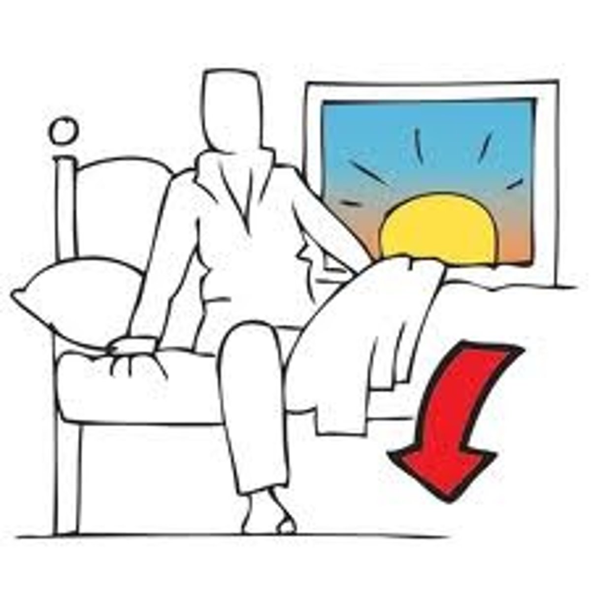 <p>to get up</p>
