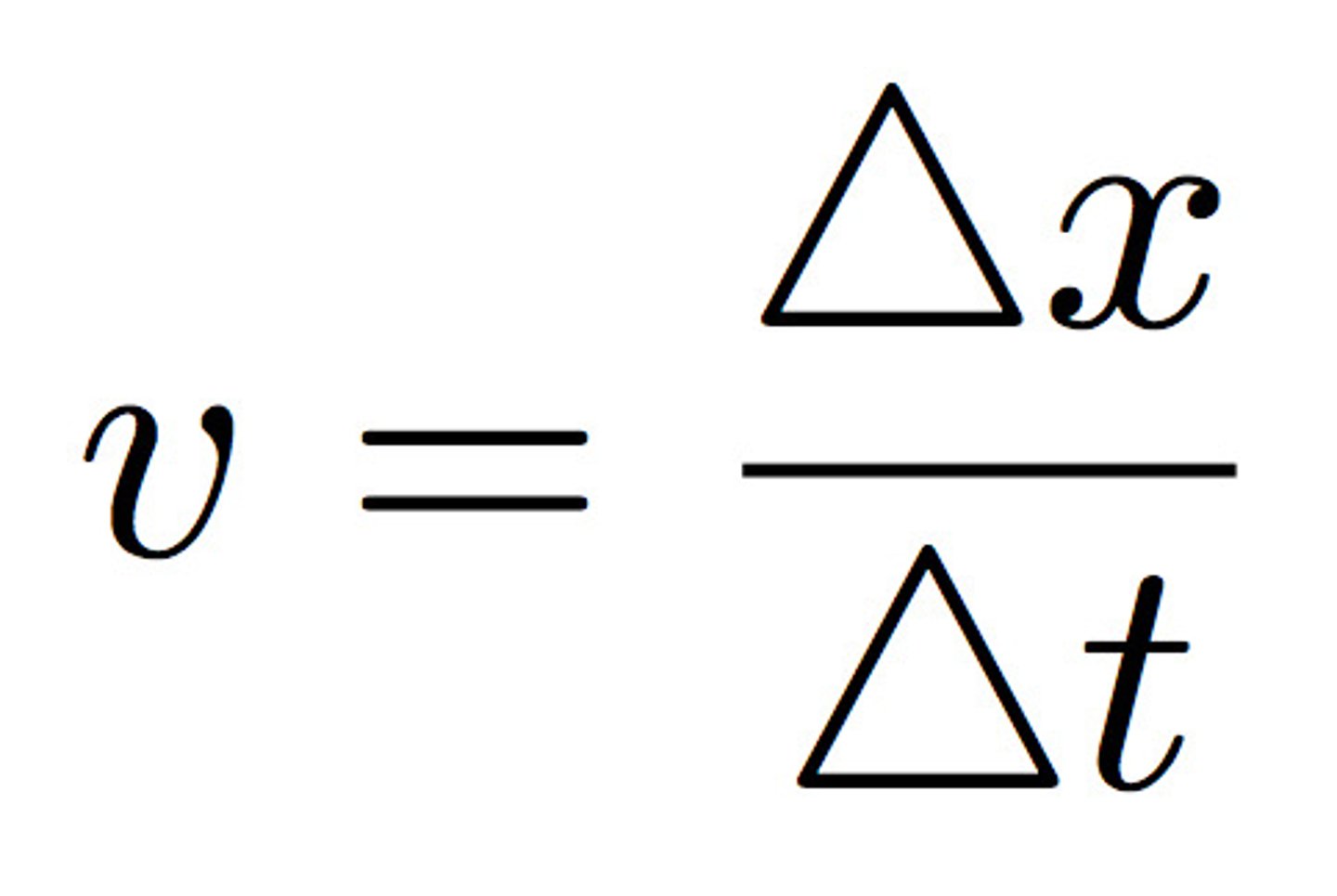 <p>the total displacement divided by the time interval during which the displacement occurred. Does not account for path traveled.</p>
