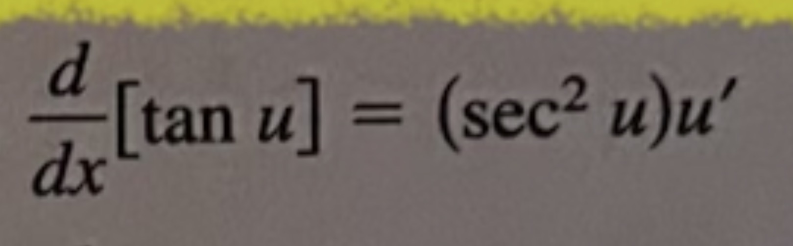 <p>(sec² u)u′</p>