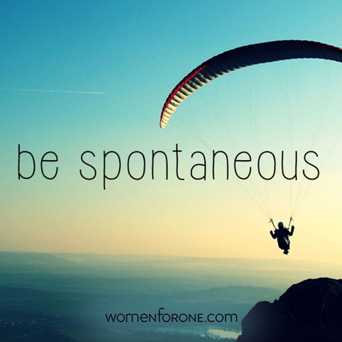 <p>spontenous</p>