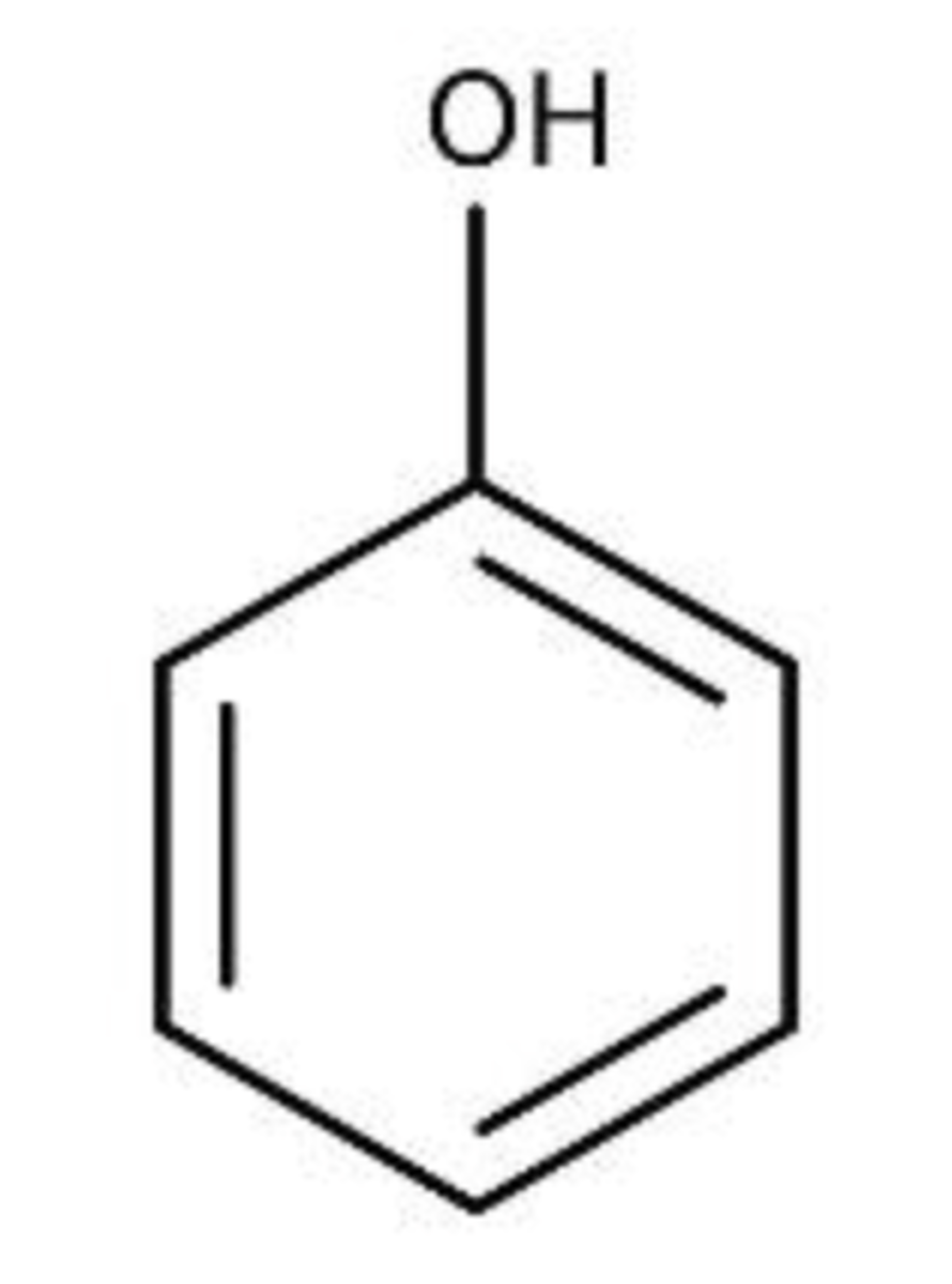 <p>Ring + -OH (hydroxy group)</p>